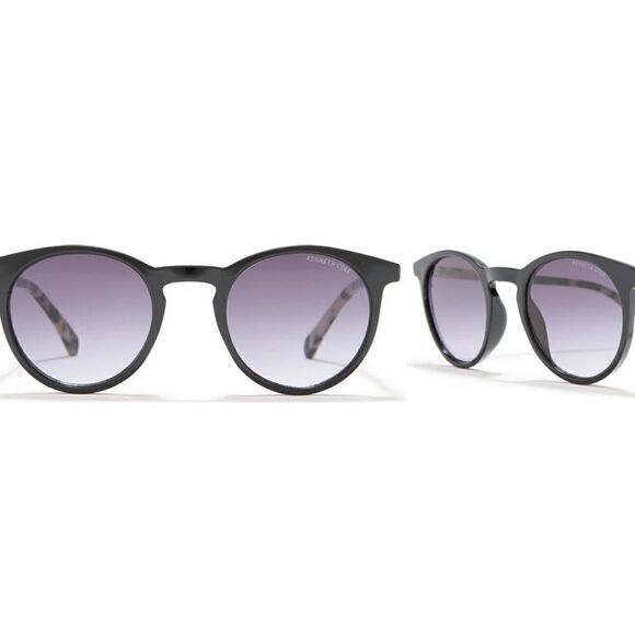 ‎Kenneth Cole 48mm Round Sunglasses - Picture 8 of 10